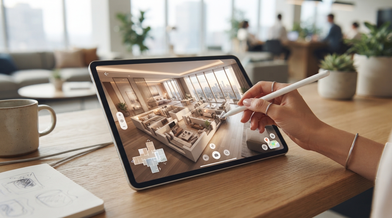 interactive property presentations — illustration