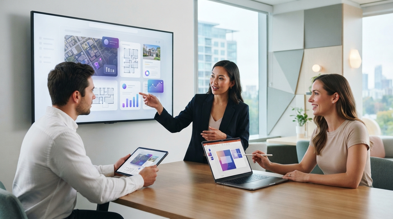 real estate presentation software — example