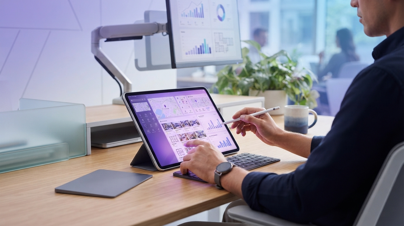 real estate presentation software — illustration