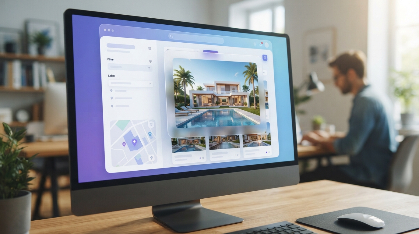real estate showcase plugin — illustration